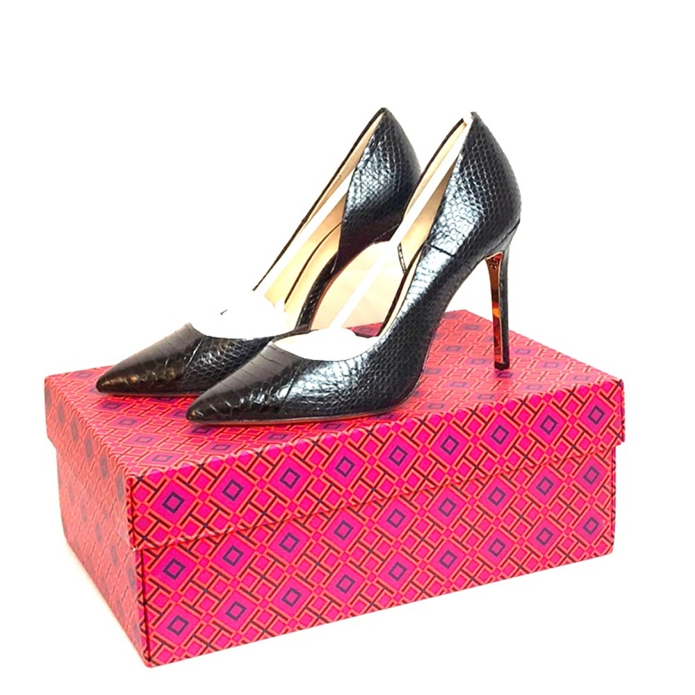 Tory Burch 4-inch Black Heels